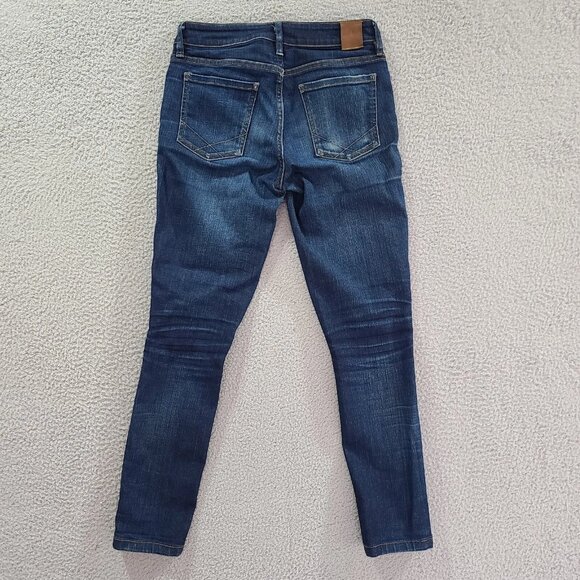 Women's skinny stretch cropped jeans - Picture 2 of 10